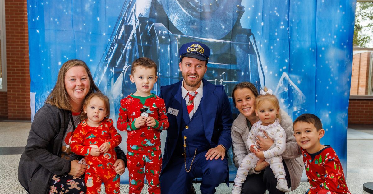 The annual PJs and Polar event at the IMAX 3D Theater.